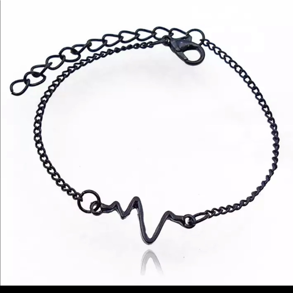 Choose Your Color ECG Heartbeat Bracelet Nurse Doctor - Picture 3 of 5